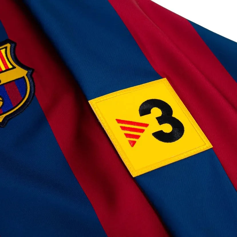 Maillot FC Barcelone Domicile 2005/06 Reissue Manches Longues Edition Limitée