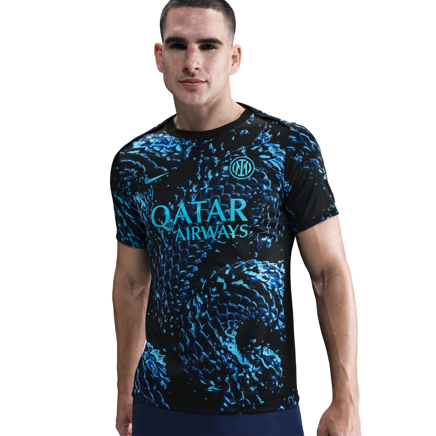 Maillot Pré Match Inter Milan 2025 2026 Serpent